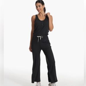 Vuori Falls Black Jumpsuit Size Large NWT